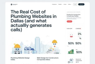 Real Cost of Plumbing Websites in Dallas