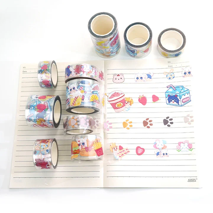Custom Decorative Tape for Crafts & Journaling